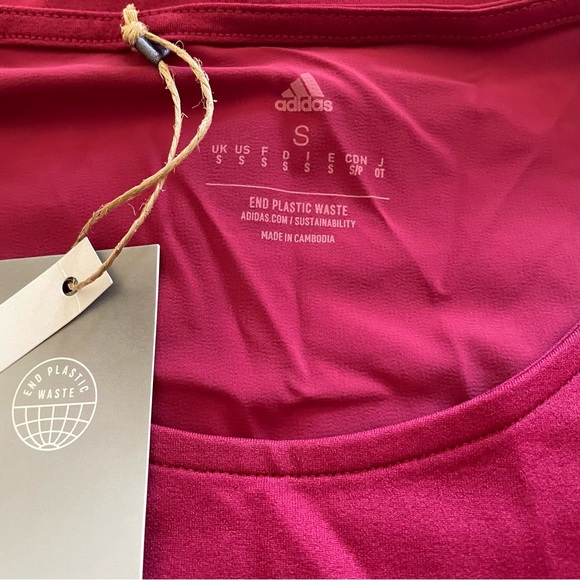 Adidas Go To Golf Dress in the color Legecy Burgundy size small  🎉Host Pick🎉 - Picture 13 of 14